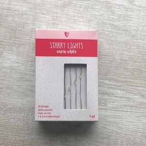 6 foot LED warm white lights